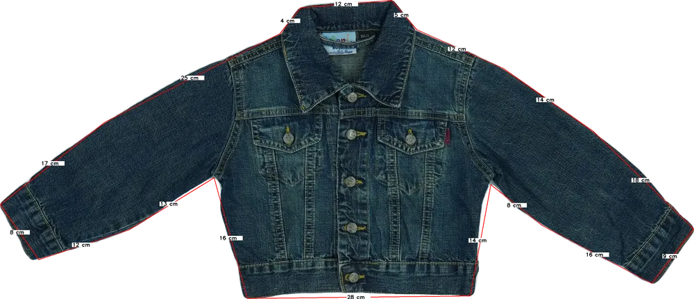 Kék Villa Happ Farmerdzseki EU 104 / UK 4 év / US 4T/XS