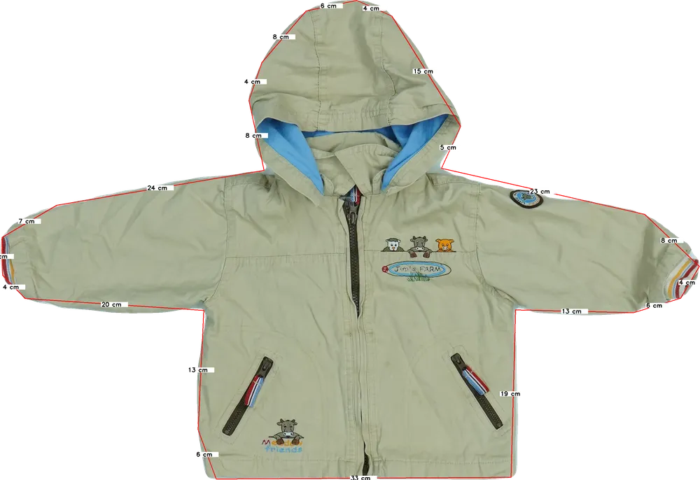 Barna Topolino Dzseki EU 74 / UK 6-9 hónap / US 6-9 hónap