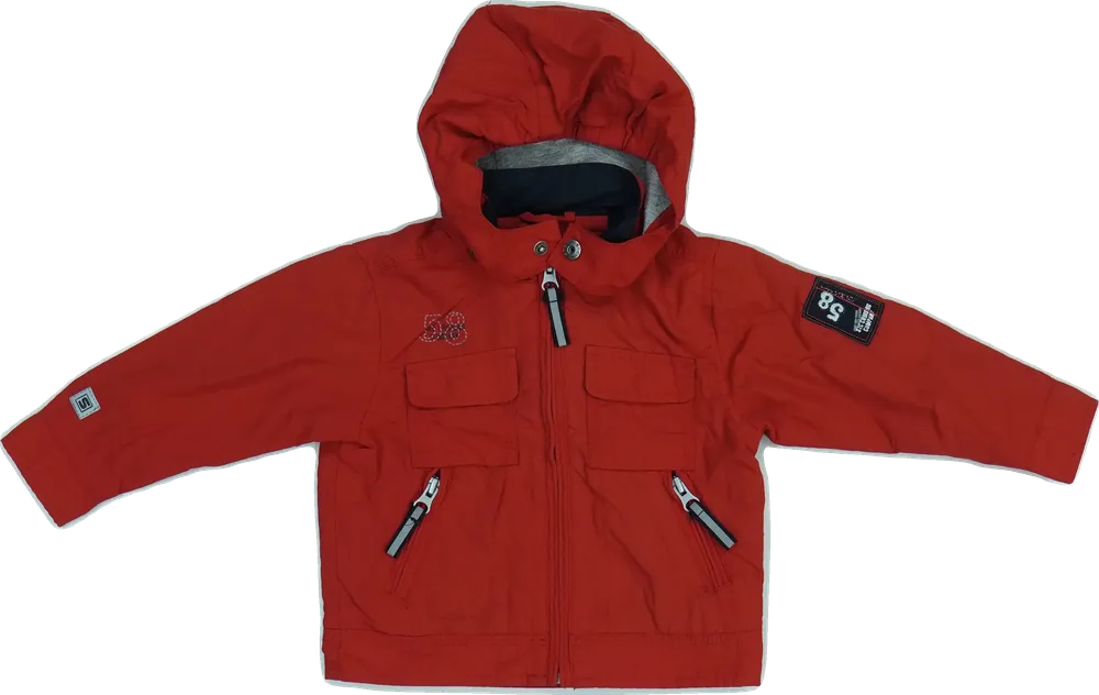 Piros Egyéb Széldzseki EU 74 / UK 6-9 hónap / US 6-9 hónap