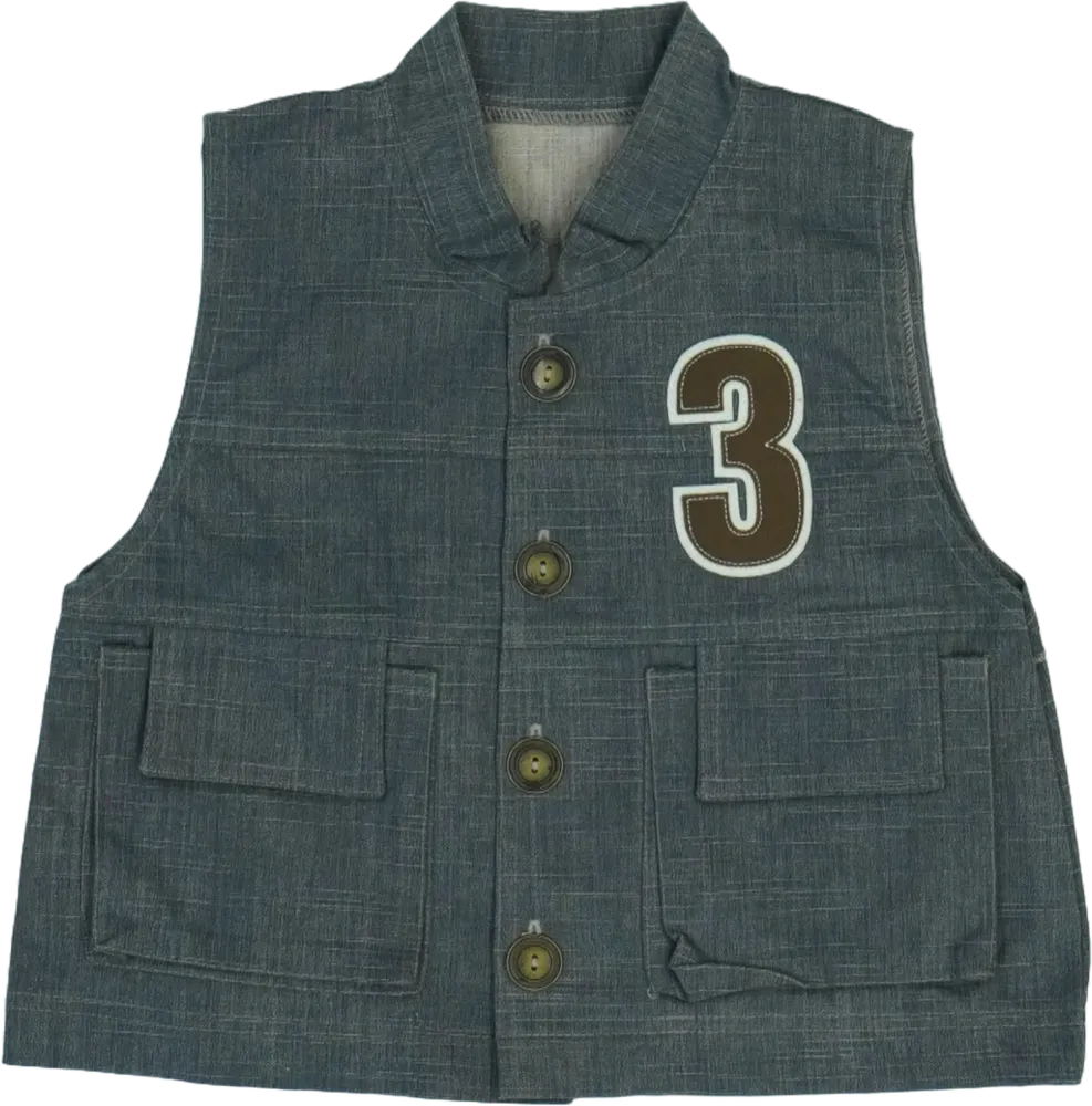 Szürke Egyéb Mellény EU 128 / UK 8 év / US 8 év/M