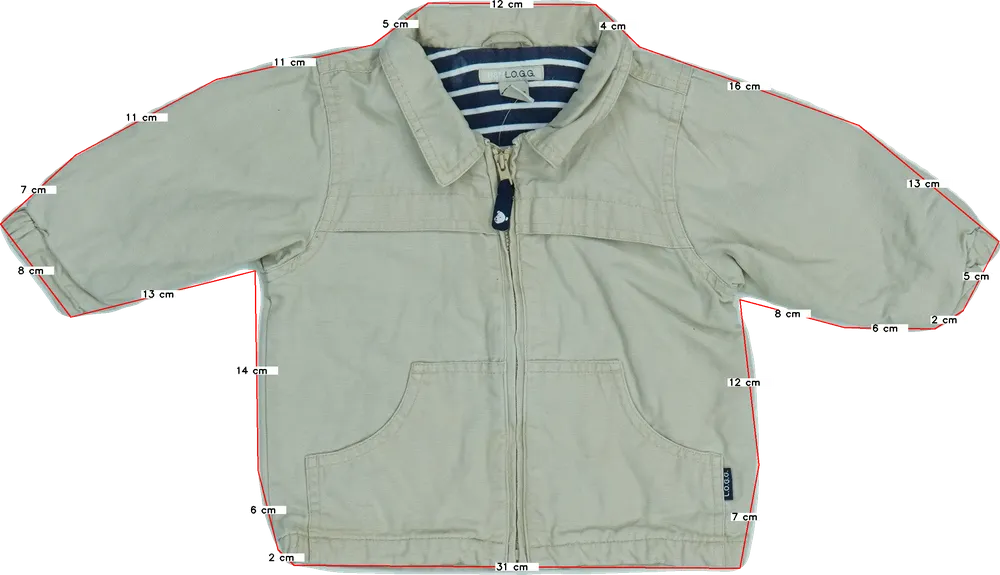 Barna H&amp;M Dzseki EU 80 / UK 9-12 hónap / US 12 hónap