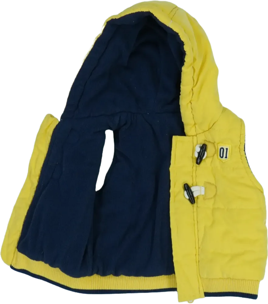 Sárga George Mellény EU 62 / UK 0-3 hónap / US 0-3 hónap