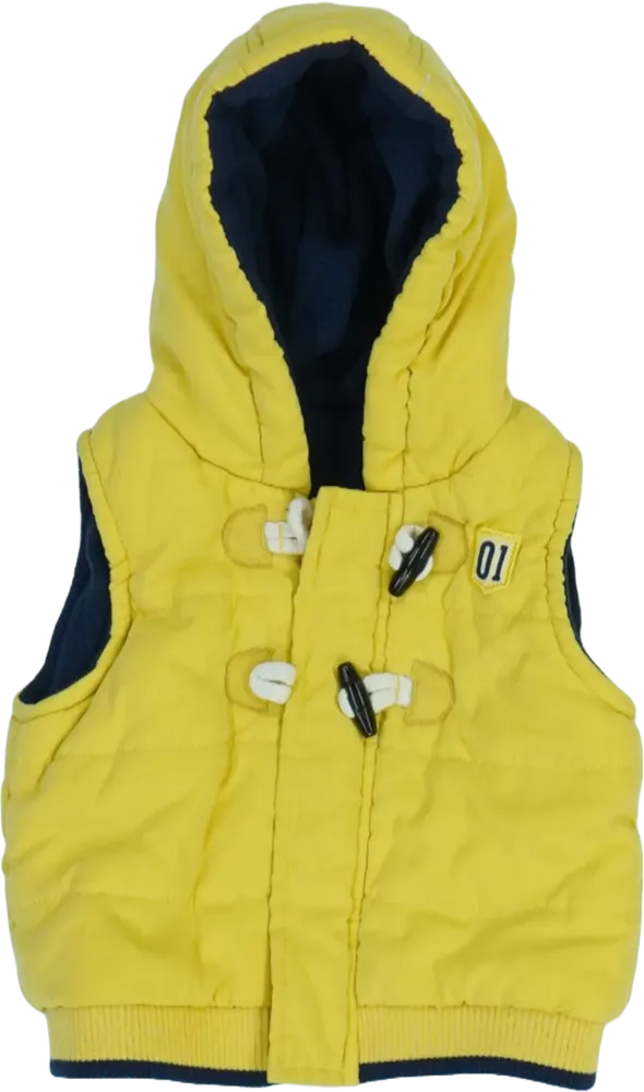 Sárga George Mellény EU 62 / UK 0-3 hónap / US 0-3 hónap