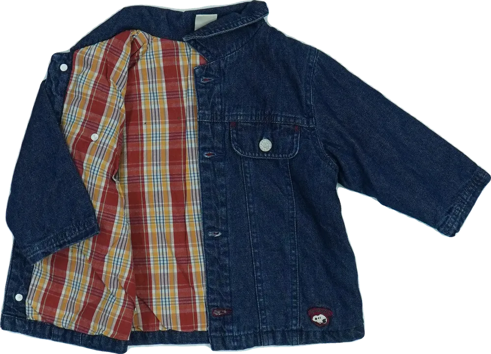 Kék H&amp;M Farmerdzseki EU 80 / UK 9-12 hónap / US 12 hónap