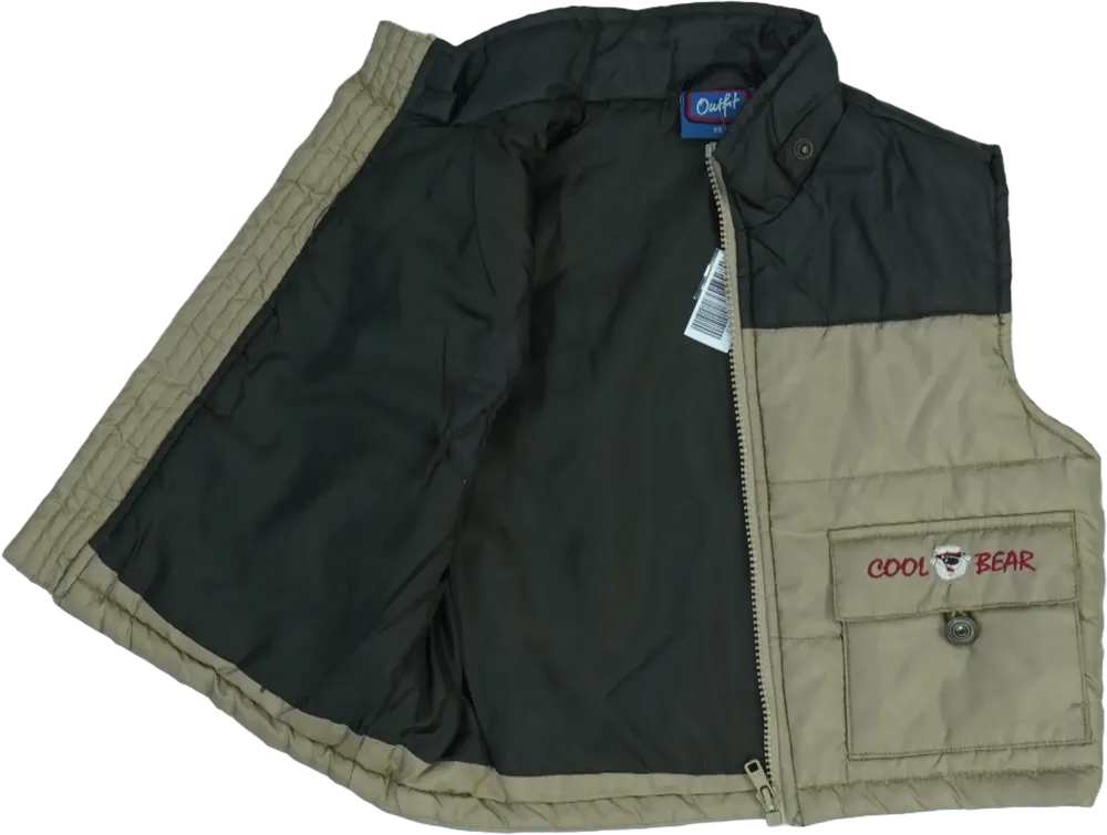 Barna Outfit Mellény EU 98 / UK 3 év / US 3T