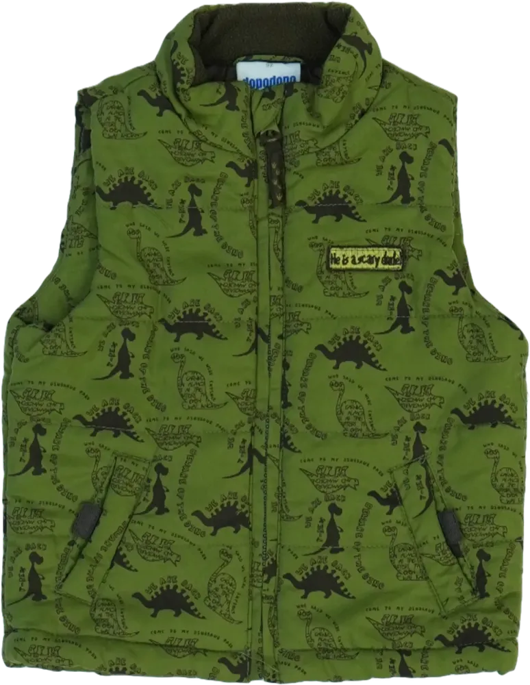 Zöld DopoDopo Mellény EU 92 / UK 2 év / US 2T