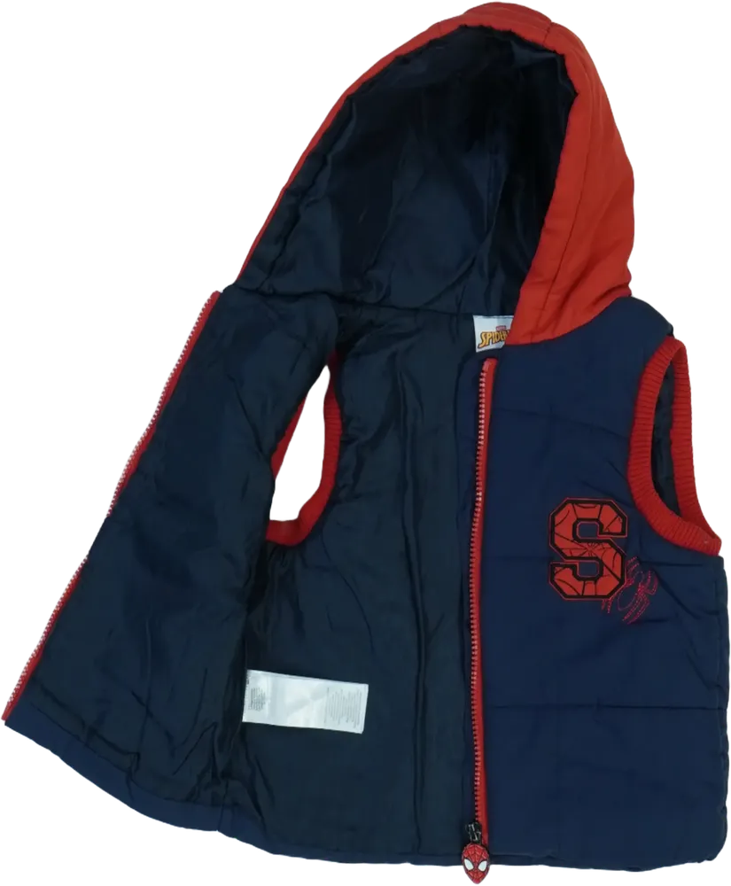 Kék Spiderman Mellény EU 104 / UK 4 év / US 4T/XS