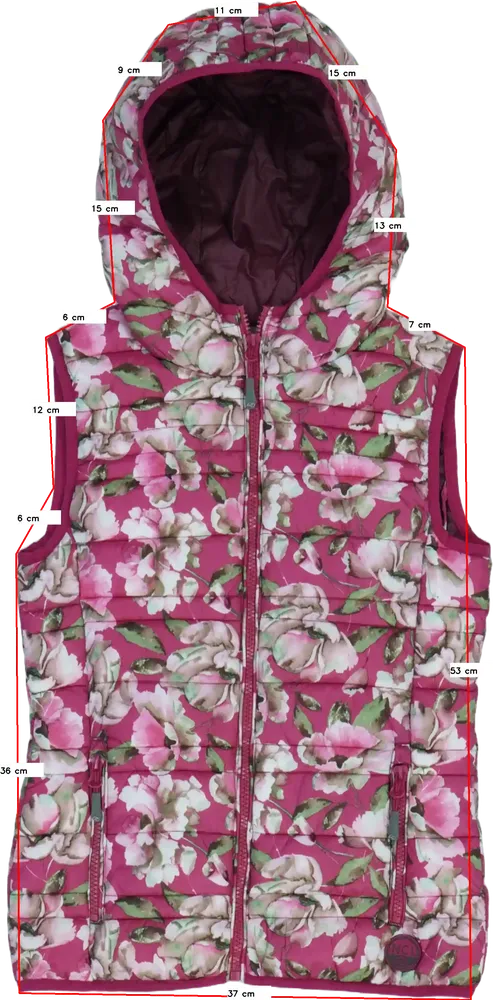 Rózsaszín Nucleo Mellény EU 140 / UK 10 év / US 10 év/L