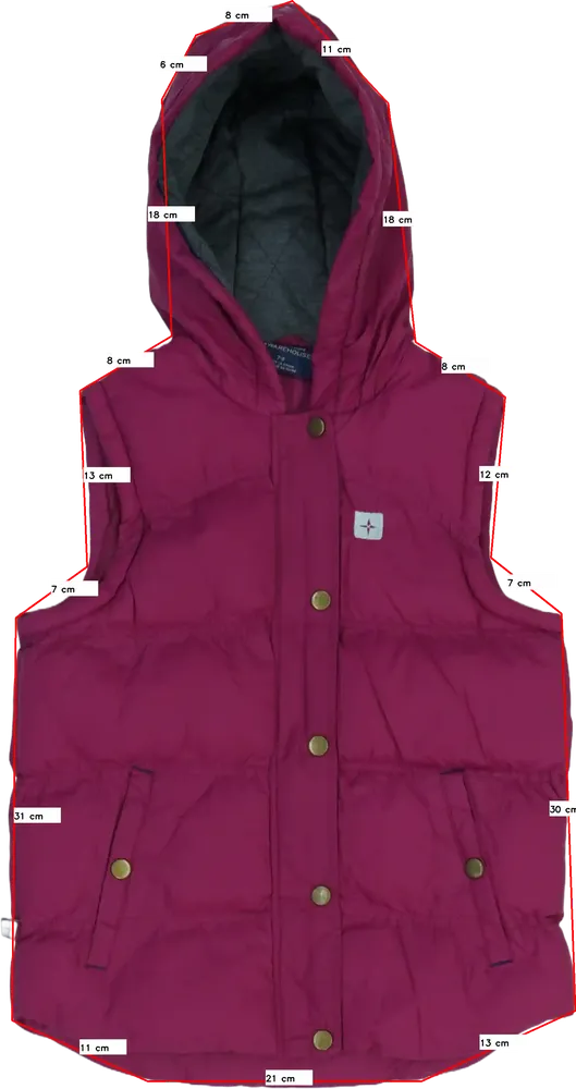 Rózsaszín Mountain Warehouse Mellény EU 128 / UK 8 év / US 8 év/M