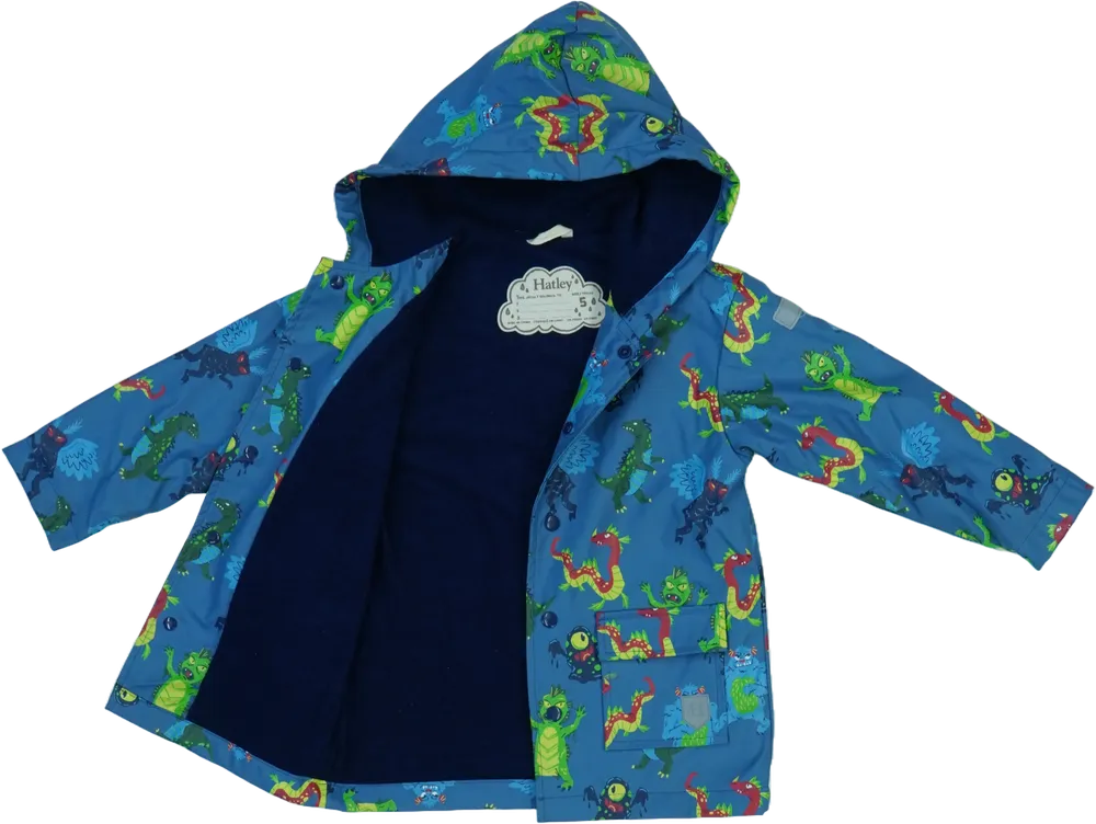 Kék Hatley Esőkabát EU 110 / UK 5 év / US 5 év/XS