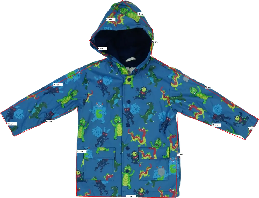 Kék Hatley Esőkabát EU 110 / UK 5 év / US 5 év/XS