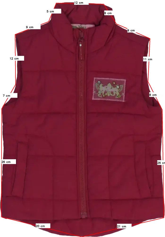 Piros S.Oliver Mellény EU 128 / UK 8 év / US 8 év/M