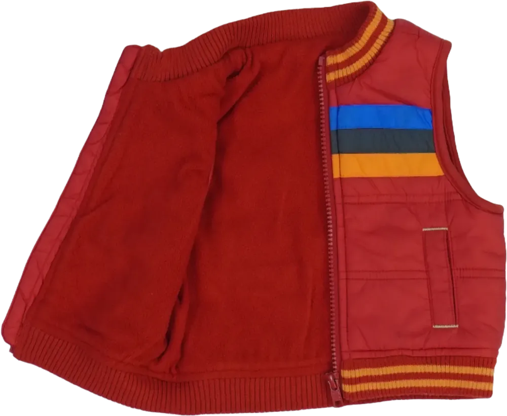 Piros Disney Mellény EU 68 / UK 3-6 hónap / US 3-6 hónap