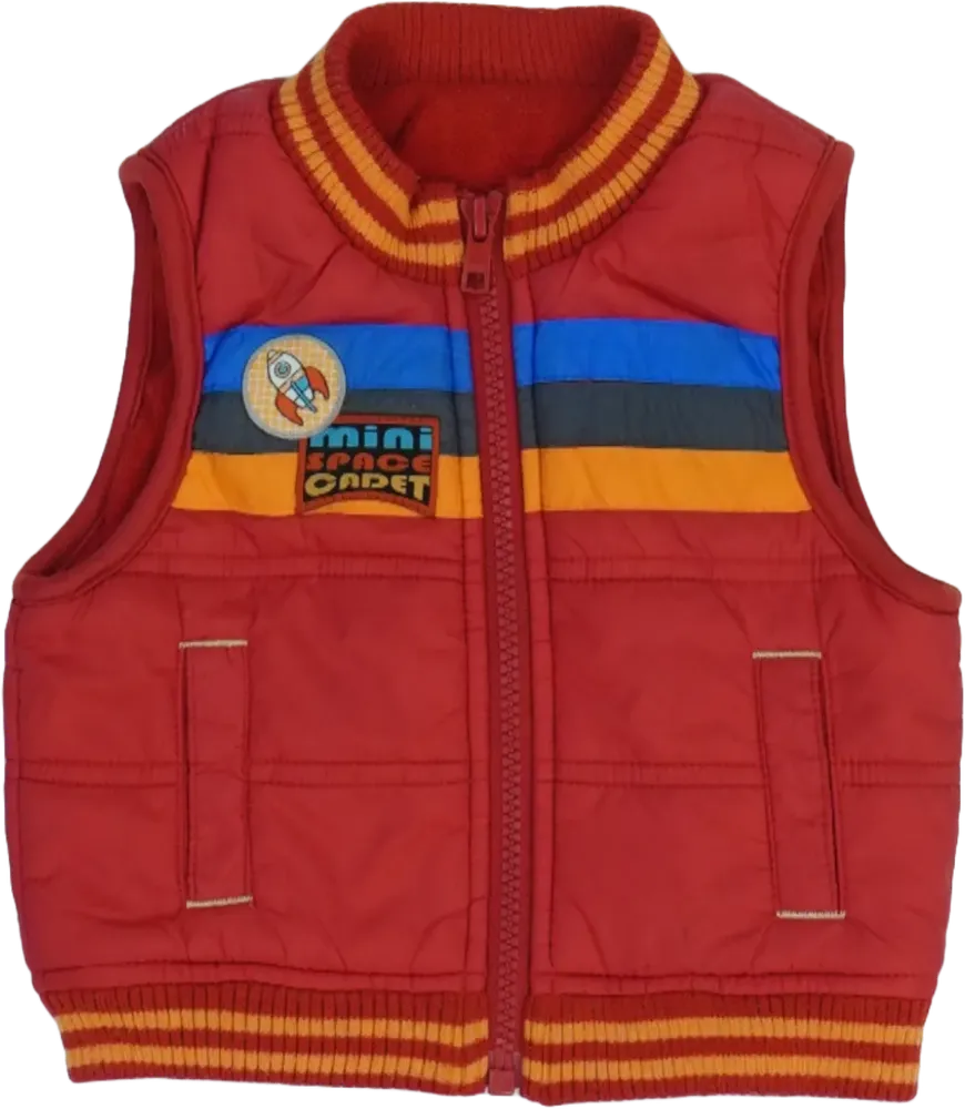 Piros Disney Mellény EU 68 / UK 3-6 hónap / US 3-6 hónap