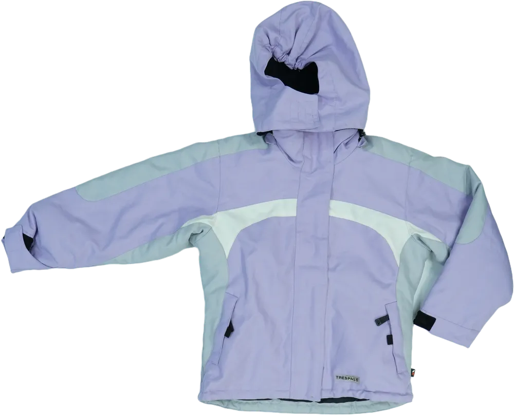 Lila Trespass Síkabát EU 128 / UK 8 év / US 8 év/M