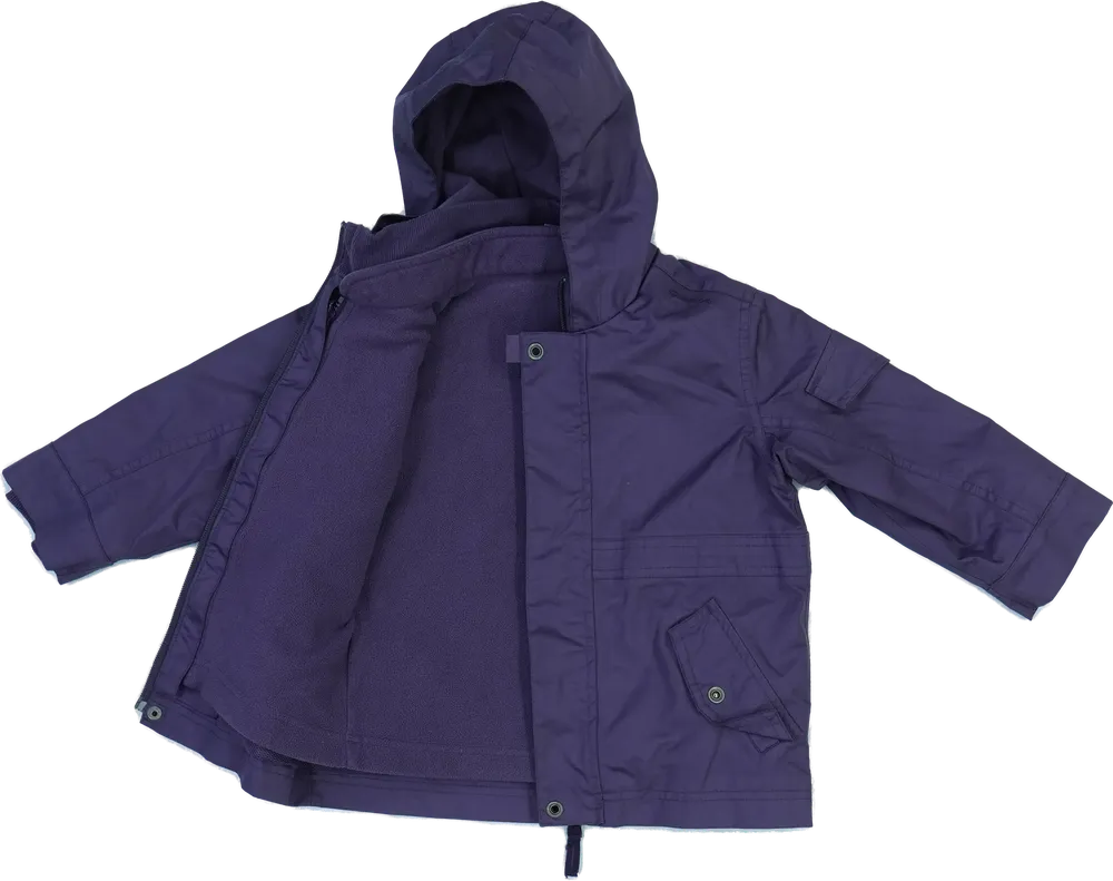 Lila Quechua Átmeneti kabát EU 98 / UK 3 év / US 3T