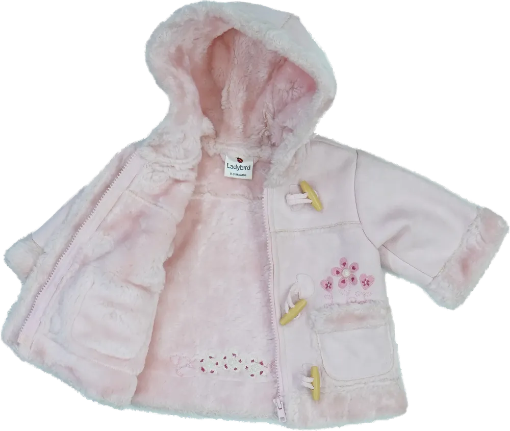 Rózsaszín Ladybird Átmeneti kabát EU 62 / UK 0-3 hónap / US 0-3 hónap