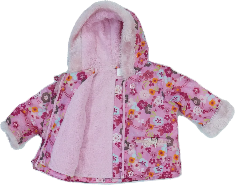 Rózsaszín Ladybird Télikabát EU 74 / UK 6-9 hónap / US 6-9 hónap