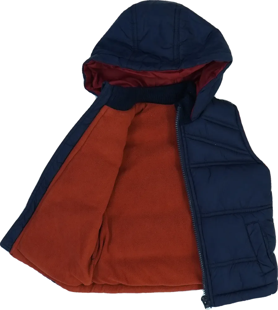 Kék Matalan Mellény EU 68 / UK 3-6 hónap / US 3-6 hónap