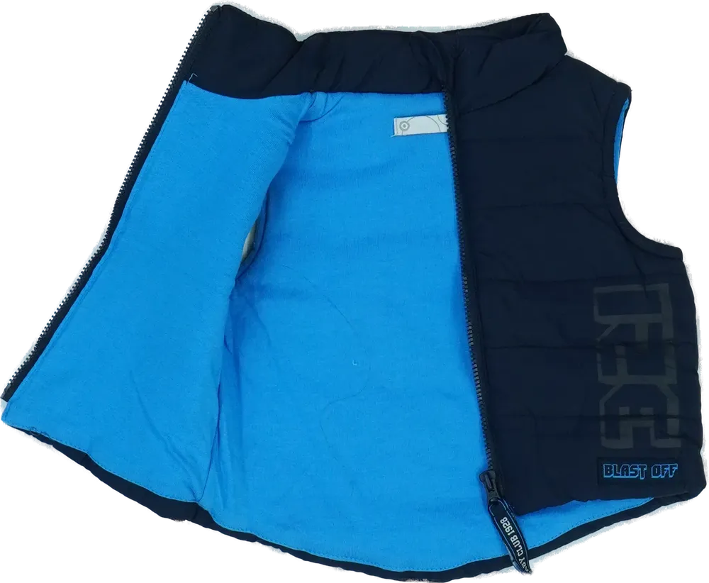 Kék Egyéb Mellény EU 62 / UK 0-3 hónap / US 0-3 hónap