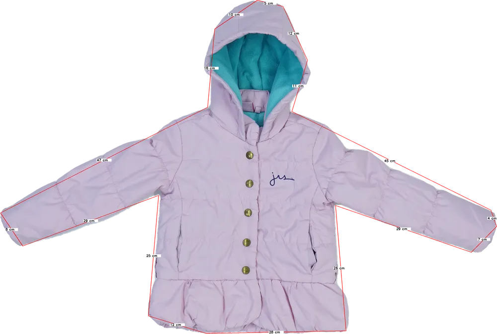 Rózsaszín Egyéb Télikabát EU 116 / UK 6 év / US 6 év/S