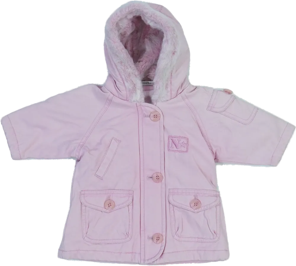 Rózsaszín Next Télikabát EU 68 / UK 3-6 hónap / US 3-6 hónap