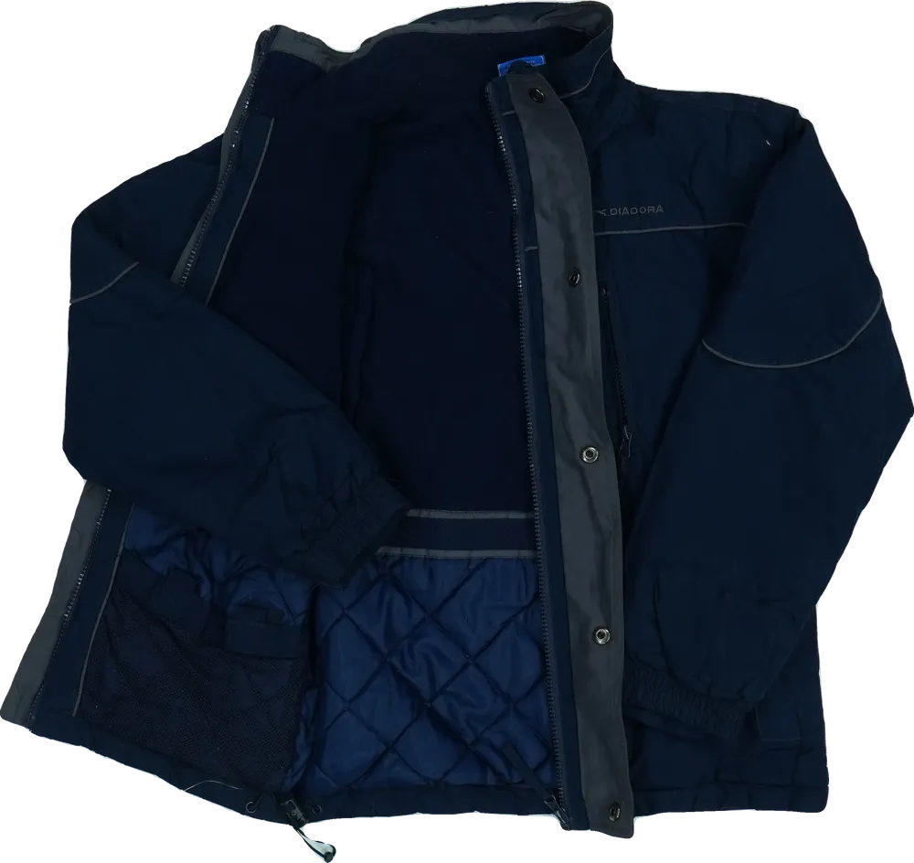 Kék Diadora Télikabát EU 128 / UK 8 év / US 8 év/M