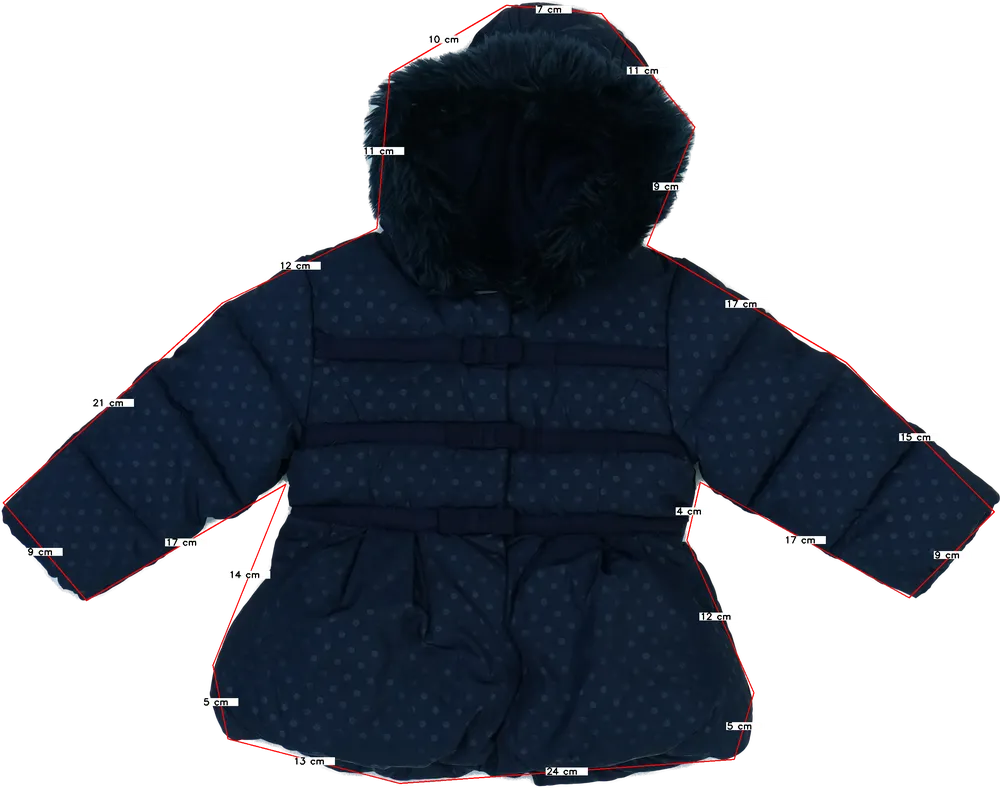 Kék Next Télikabát EU 80 / UK 9-12 hónap / US 12 hónap