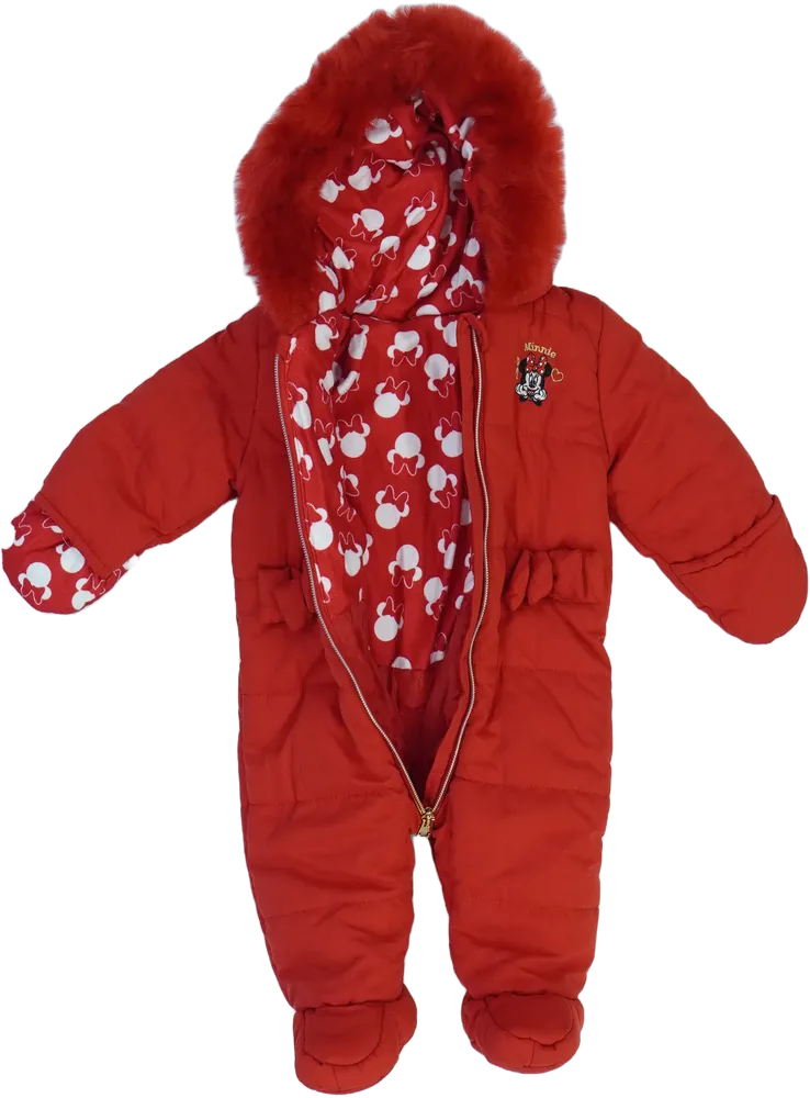 Piros Disney Baby overál EU 68 / UK 3-6 hónap / US 3-6 hónap