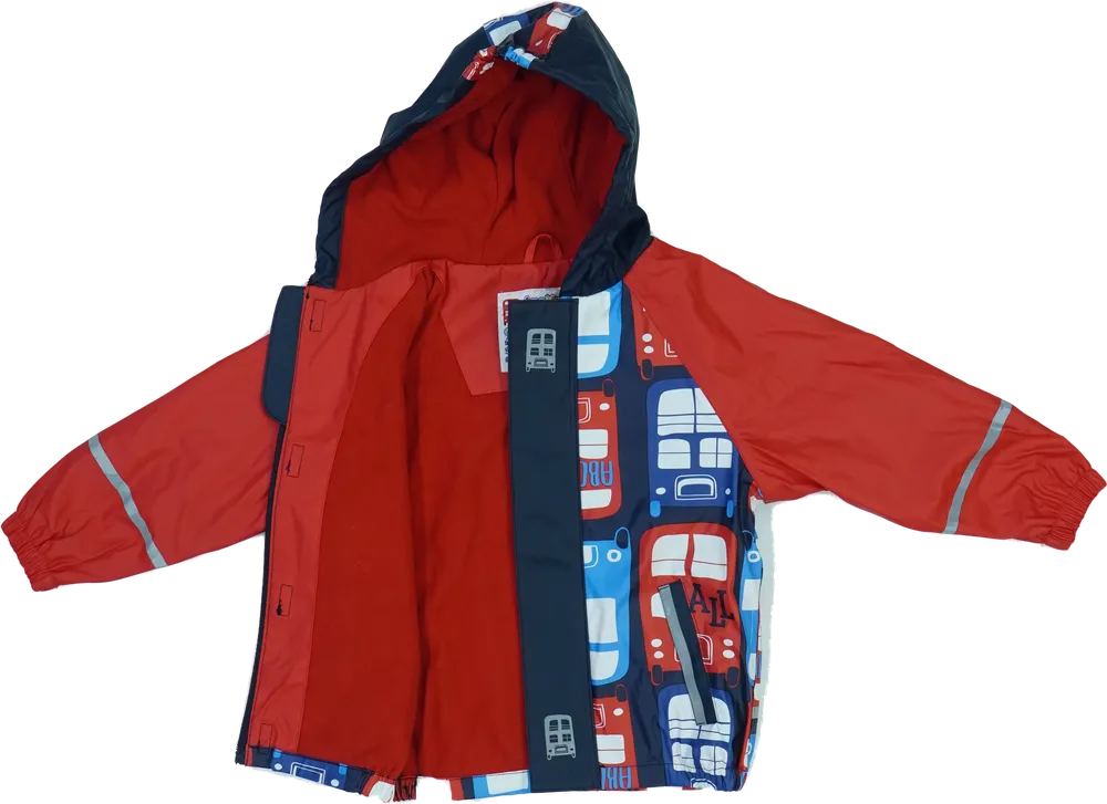 Piros Lupilu Esőkabát EU 104 / UK 4 év / US 4T/XS