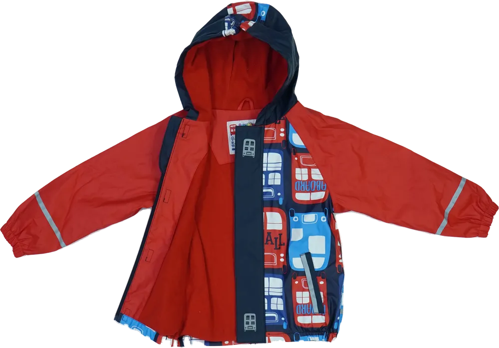 Piros Lupilu Esőkabát EU 116 / UK 6 év / US 6 év/S
