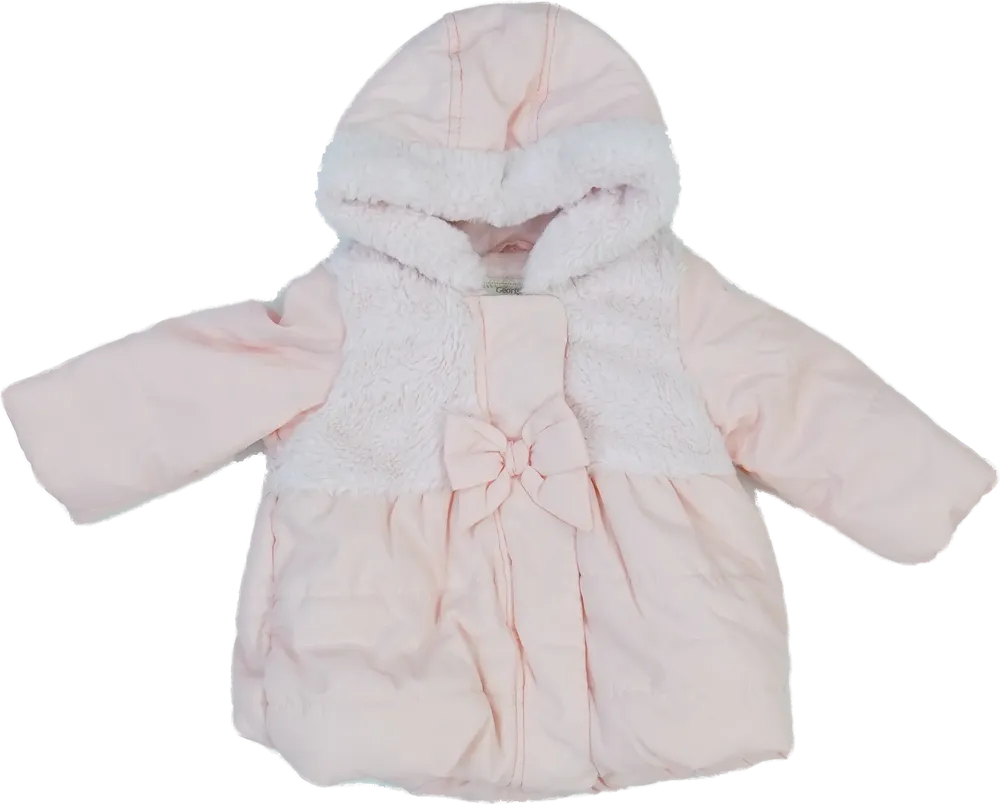 Rózsaszín George Télikabát EU 68 / UK 3-6 hónap / US 3-6 hónap