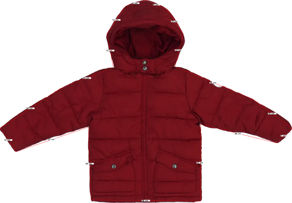 Piros GAP Télikabát EU 110 / UK 5 év / US 5 év/XS