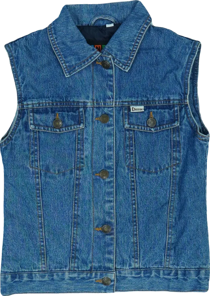 Kék One by One Mellény EU 128 / UK 8 év / US 8 év/M