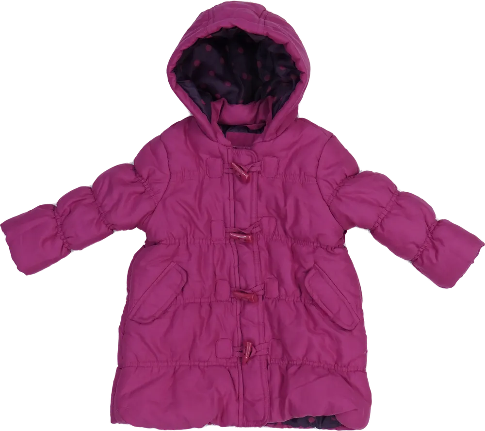 Rózsaszín John Lewis Télikabát EU 92 / UK 2 év / US 2T