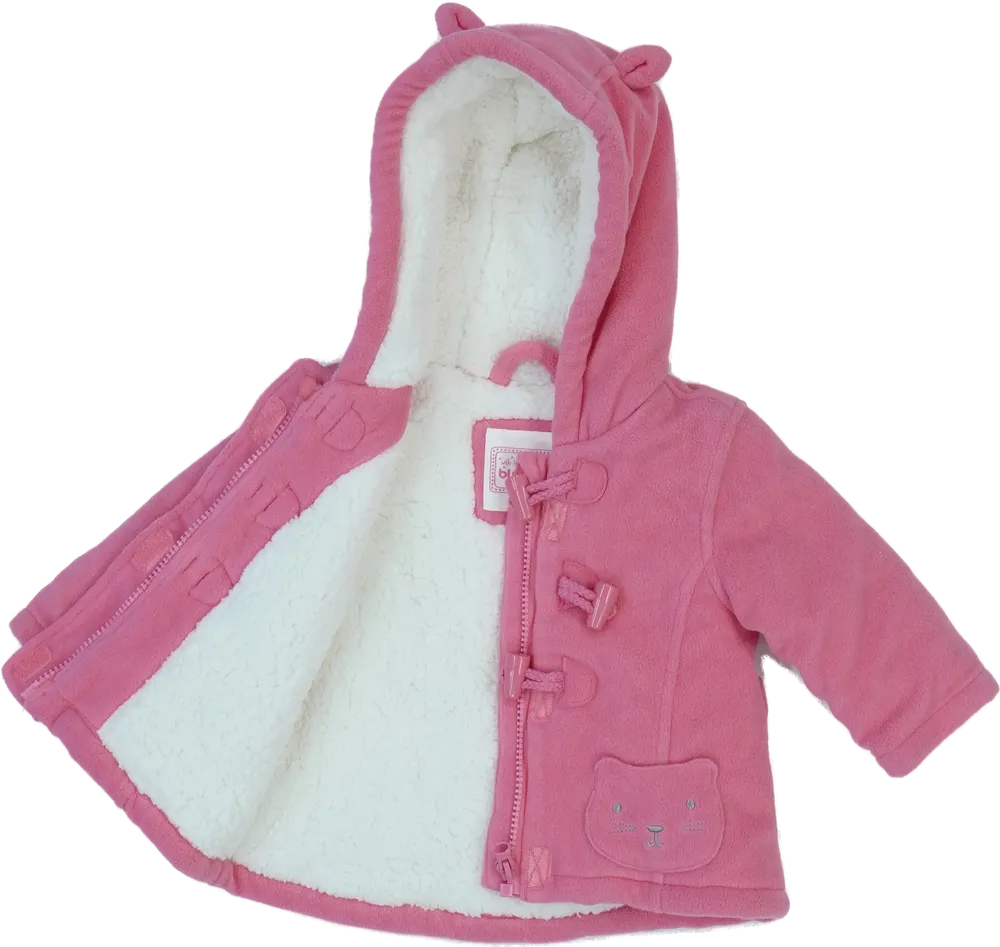 Rózsaszín BlueZoo Télikabát EU 68 / UK 3-6 hónap / US 3-6 hónap