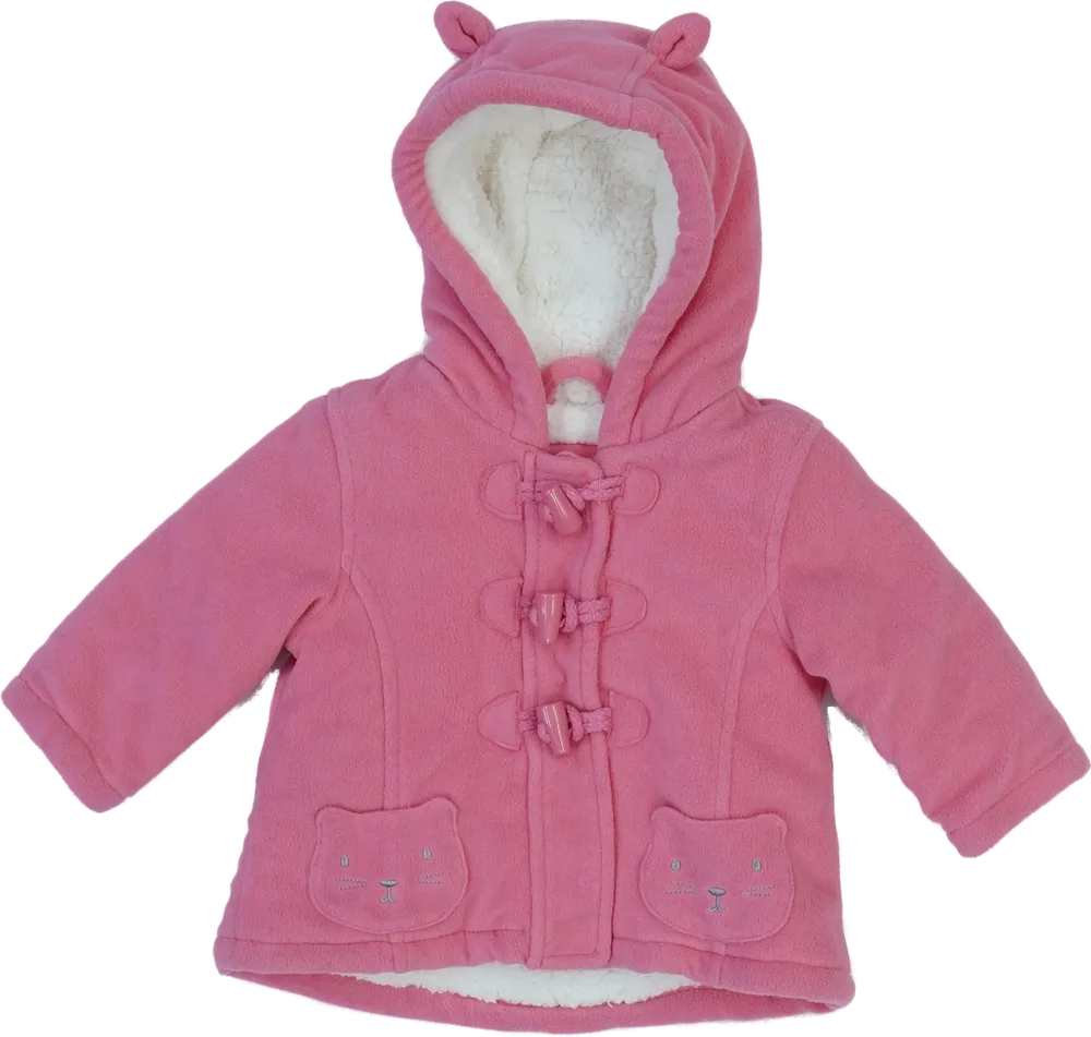 Rózsaszín BlueZoo Télikabát EU 68 / UK 3-6 hónap / US 3-6 hónap