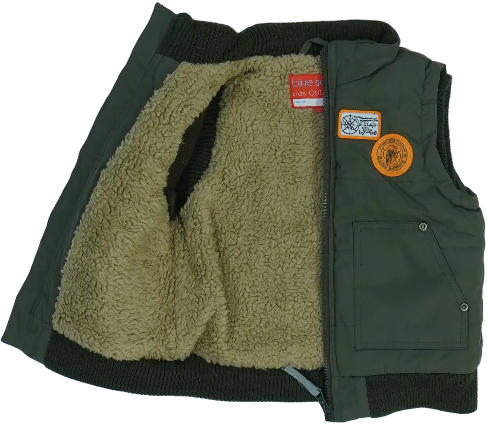 Zöld Blue Seven Mellény EU 92 / UK 2 év / US 2T