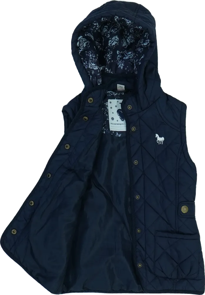 Kék TU Mellény EU 128 / UK 8 év / US 8 év/M