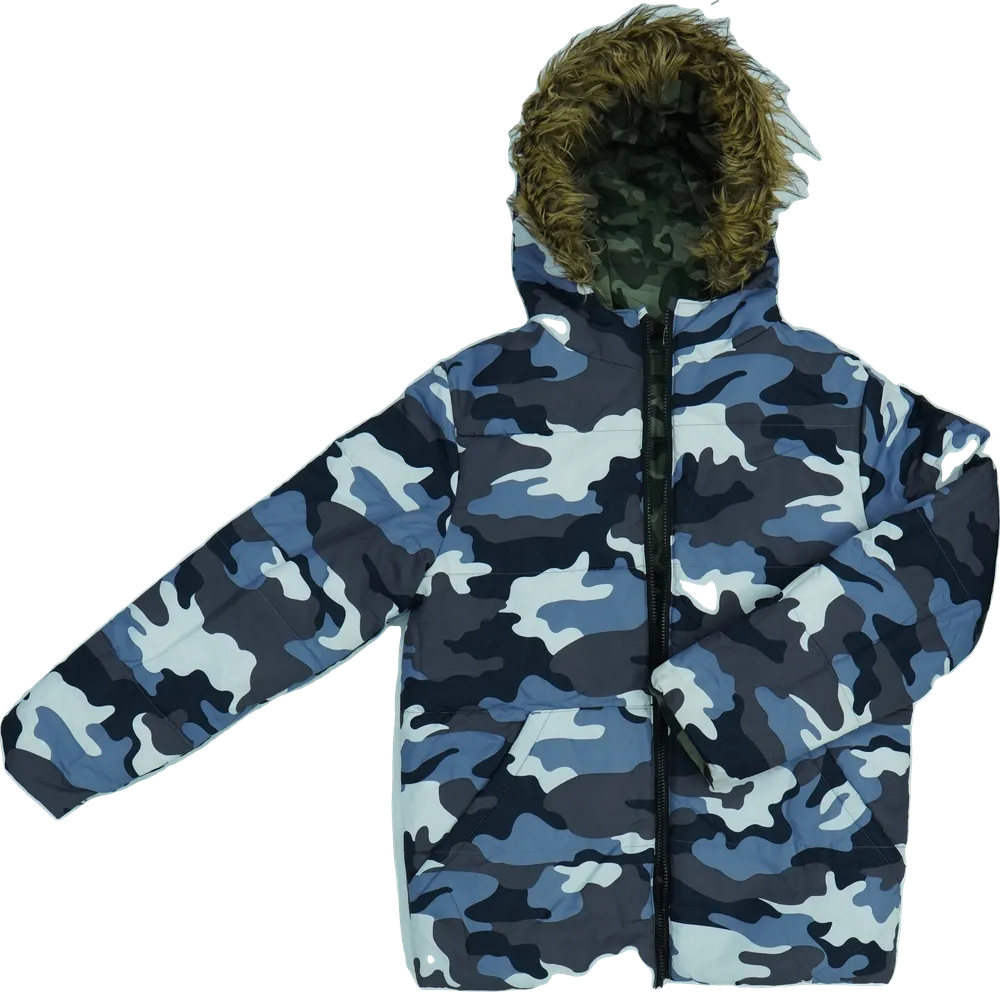 Terepszínű Egyéb Télikabát EU 164 / UK 14 év / US 14 év/XL