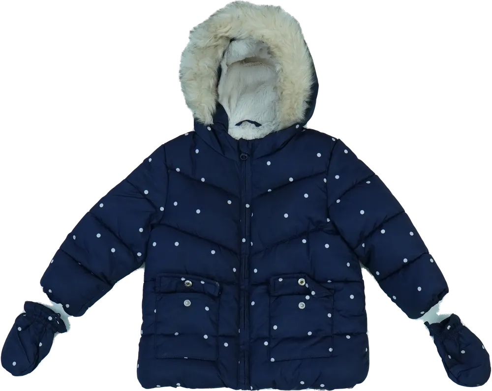 Kék Primark Télikabát EU 86 / UK 12-18 hónap / US 18 hónap