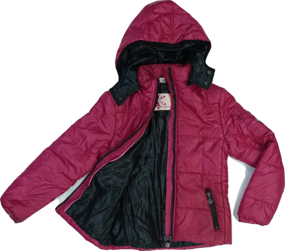 Rózsaszín Snow Angels Télikabát EU 152 / UK 12 év / US 12 év/L