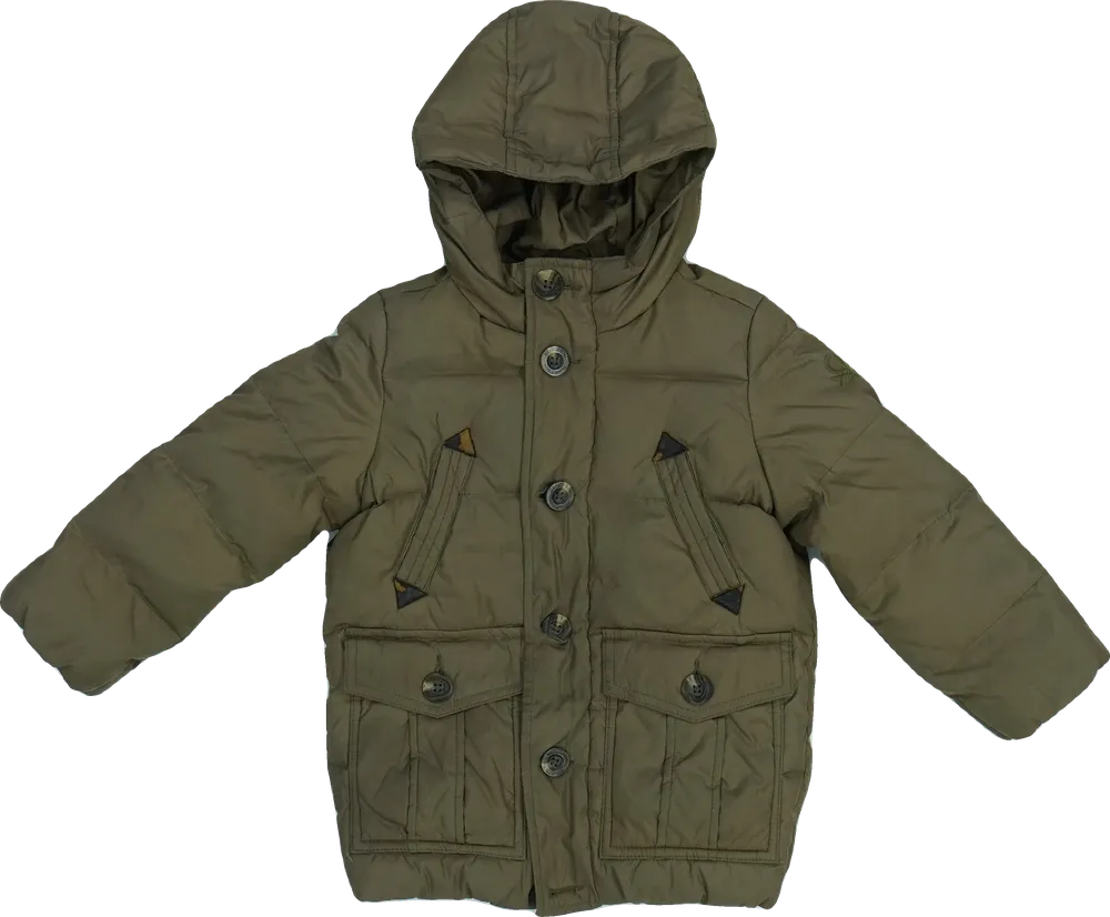 Barna Benetton Télikabát EU 98 / UK 3 év / US 3T