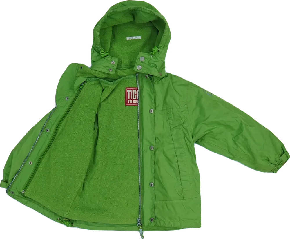 Green Ticket to Heaven Coat EU 104 / UK 4 years / US 4T/XS