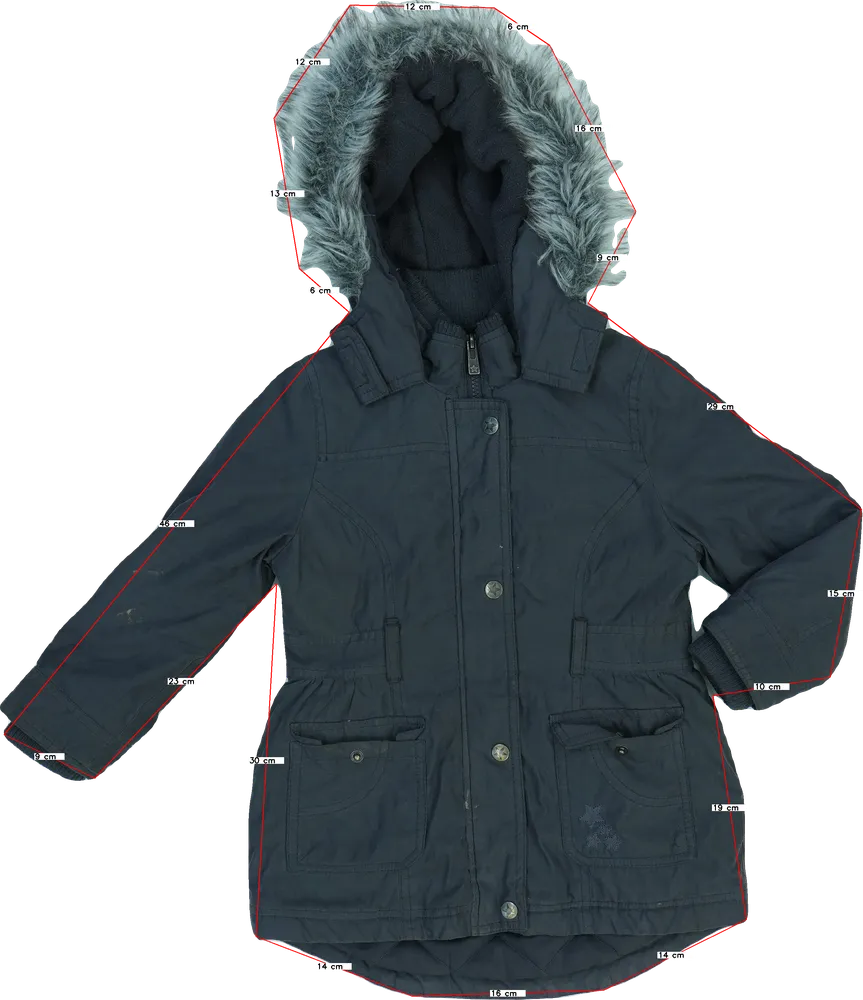 Szürke C&amp;A Télikabát EU 110 / UK 5 év / US 5 év/XS