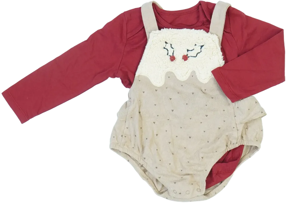 Többszínű George 2 részes szett - Felsőruházat és nadrág EU 86 / UK 12-18 hónap / US 18 hónap