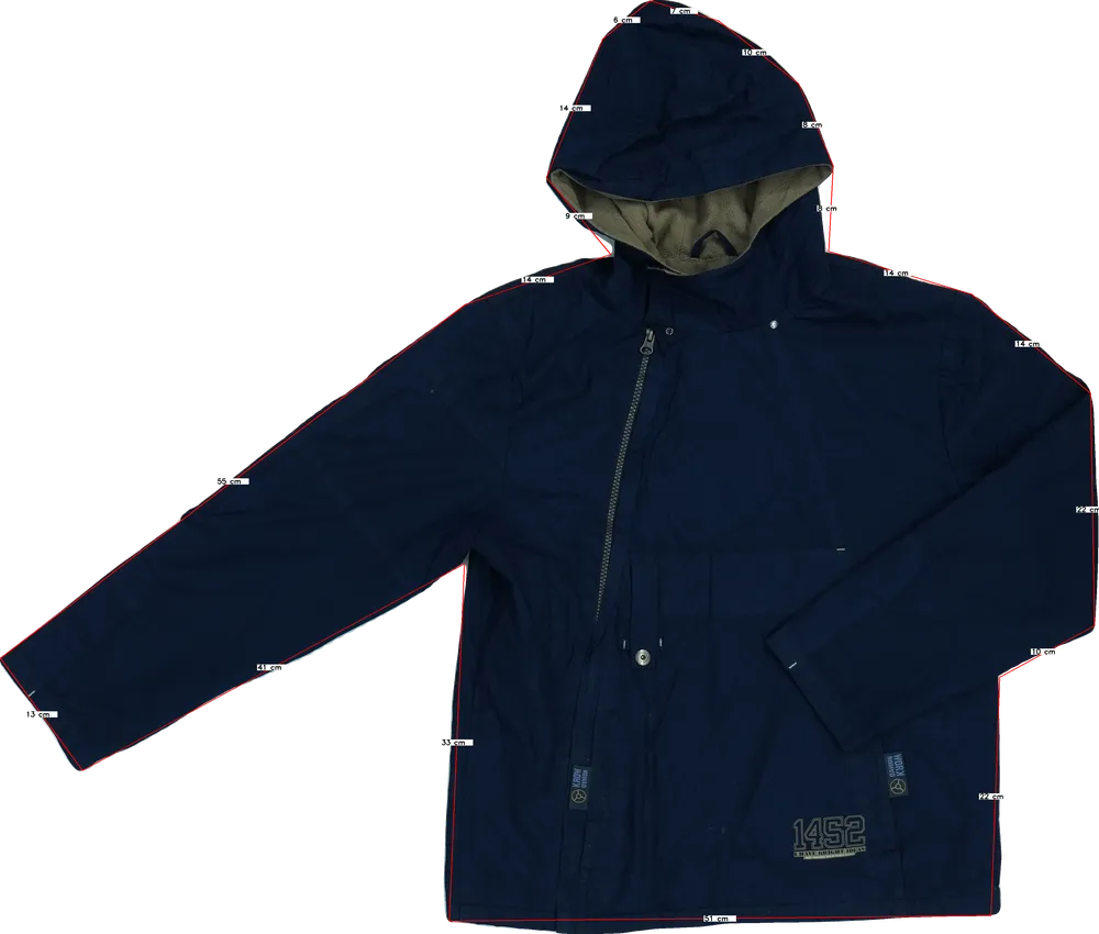 Kék In Extenso Átmeneti kabát EU 164 / UK 14 év / US 14 év/XL