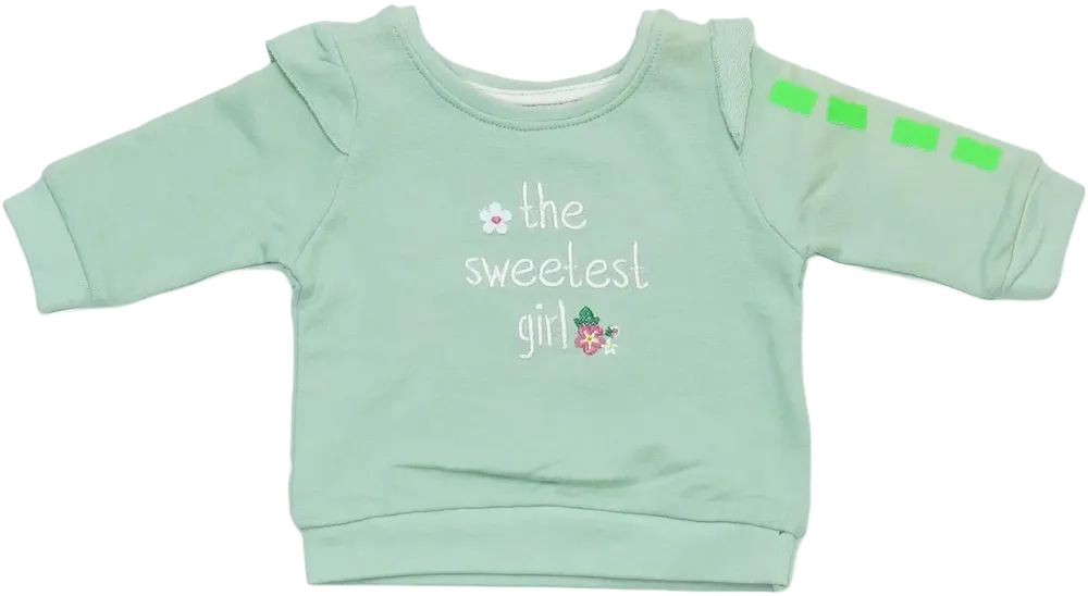 Zöld Ergee Pulóver EU 56 / UK Újszülött / US Újszülött