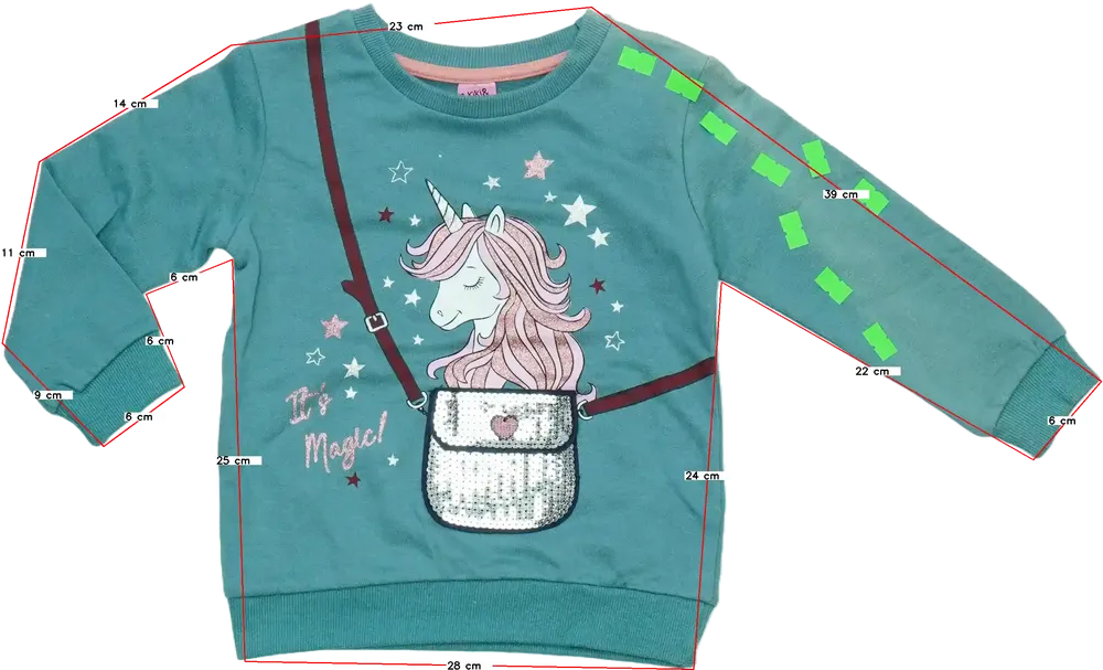 Zöld Kiki&amp;Koko Pulóver EU 92 / UK 2 év / US 2T