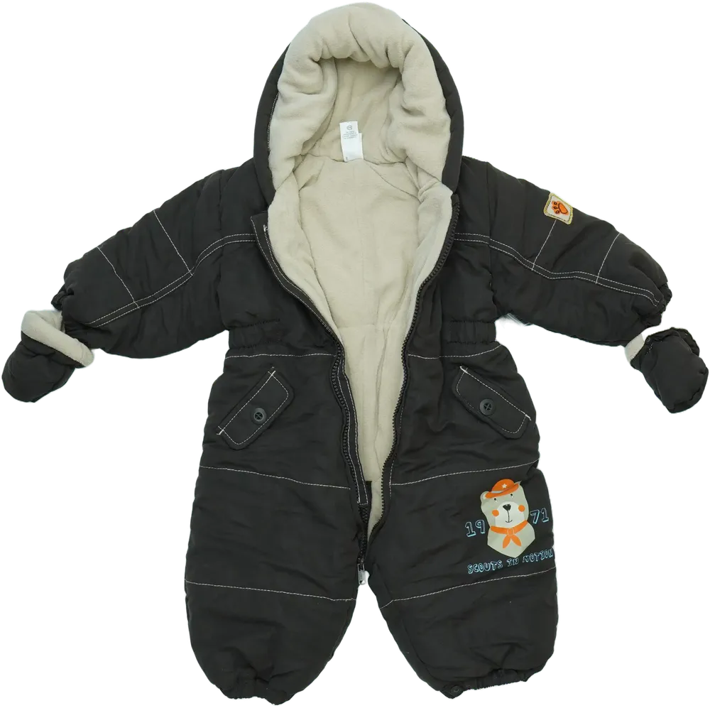 Barna C&amp;A Baby overál EU 74 / UK 6-9 hónap / US 6-9 hónap